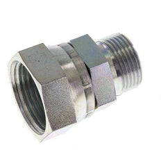 Adaptateur réducteur en acier zingué G 1'' x G 3/4'' F/M 150 Bar - Hydraulique