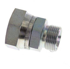 Adaptateur réducteur en acier zingué G 1'' x G 3/4'' F/M 150 Bar - Hydraulique