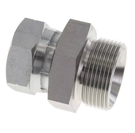 Adaptateur réducteur en acier zingué G 1'' x G 1 1/4'' F/M 150 Bar - Hydraulique
