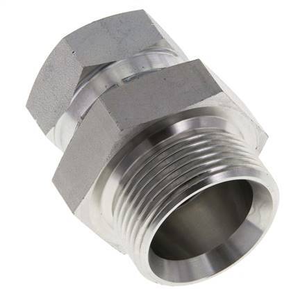 Adaptateur réducteur en acier zingué G 1'' x G 1 1/4'' F/M 150 Bar - Hydraulique