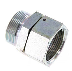 Adaptateur réducteur en acier zingué G 1 1/2'' F/M 125 Bar - Hydraulique