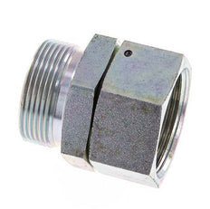 Adaptateur réducteur en acier zingué G 1 1/2'' F/M 125 Bar - Hydraulique