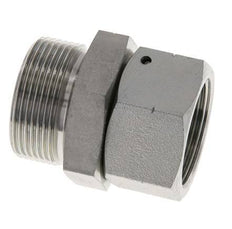 Adaptateur réducteur en acier zingué G 1 1/4'' x G 1 1/2'' F/M 150 Bar - Hydraulique