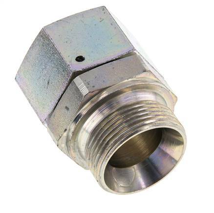 G 1 1/4'' F/M Zinc plated Steel Reducing Adapter 150 Bar - Hydraulic