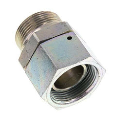 Adaptateur réducteur en acier zingué G 1 1/4'' F/M 150 Bar - Hydraulique