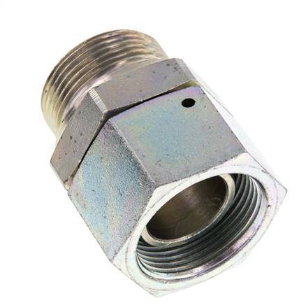G 1 1/4'' F/M Zinc plated Steel Reducing Adapter 150 Bar - Hydraulic