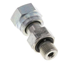Adaptateur réducteur en acier zingué UN 11/16''-16 x G 1/4'' F/M ORFS 630 Bar - Hydraulique
