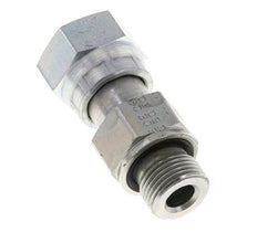 UN 13/16''-16 x G 3/8'' F/M Zinc plated Steel Reducing Adapter ORFS 630 Bar - Hydraulic