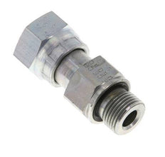 Adaptateur réducteur en acier zingué UN 13/16''-16 x G 3/8'' F/M ORFS 630 Bar - Hydraulique