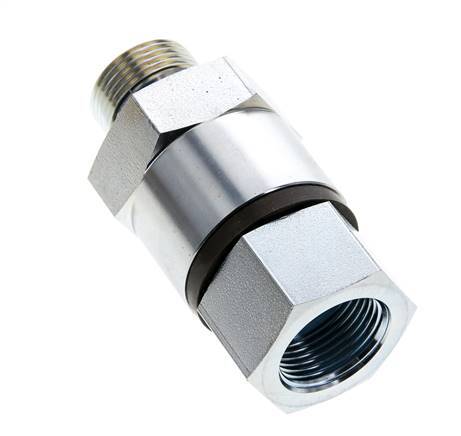 G 3/4'' F/M Joint tournant en acier zingué 400 Bar - Hydraulique - Haute pression