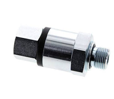 G 3/8'' F/M Joint tournant en acier zingué 400 Bar - Hydraulique - Haute pression