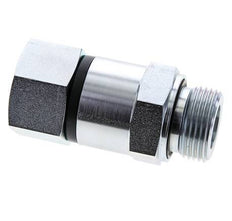 G 1'' F/M Joint pivotant en acier zingué 400 Bar - Hydraulique - Haute pression