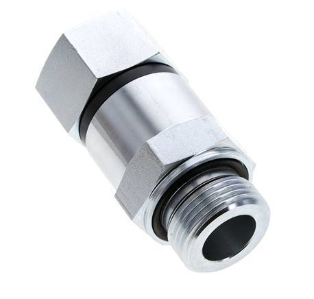 G 1'' F/M Joint pivotant en acier zingué 400 Bar - Hydraulique - Haute pression