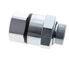 G 1 1/4'' F/M Joint pivotant en acier zingué 400 Bar - Hydraulique - Haute pression