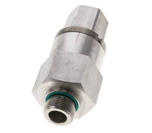 G 3/4'' F/M Joint tournant en acier inoxydable 250 Bar - Hydraulique - Haute pression