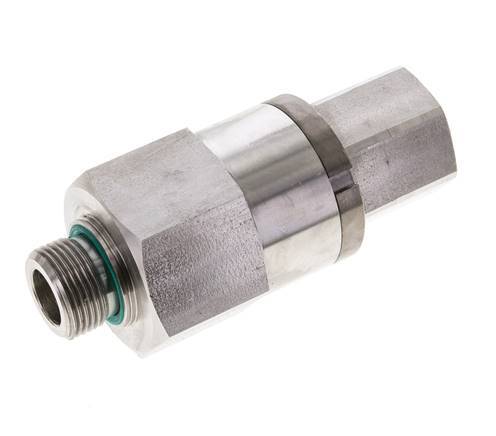 G 3/4'' F/M Joint tournant en acier inoxydable 250 Bar - Hydraulique - Haute pression