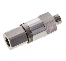 G 3/8'' F/M Joint tournant en acier inoxydable 250 Bar - Hydraulique - Haute pression