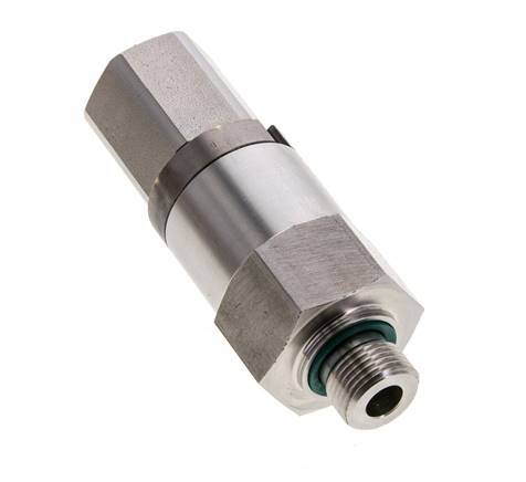 G 3/8'' F/M Joint tournant en acier inoxydable 250 Bar - Hydraulique - Haute pression