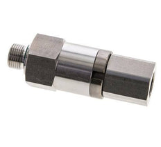 G 3/8'' F/M Joint tournant en acier inoxydable 250 Bar - Hydraulique - Haute pression