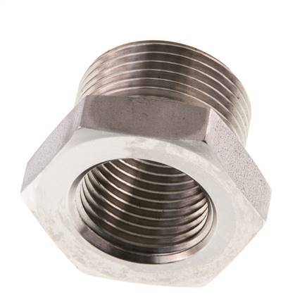 G 1/2'' x G 3/4'' F/M Stainless steel Reducing Ring 40 Bar