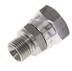 Adaptateur réducteur en acier inoxydable G 1/2'' x G 3/8'' F/M 300 Bar - Hydraulique