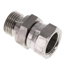 Adaptateur réducteur en acier inoxydable G 1/2'' F/M 300 Bar - Hydraulique