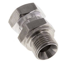 Adaptateur réducteur en acier inoxydable G 1/2'' F/M 300 Bar - Hydraulique