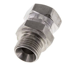 Adaptateur réducteur en acier inoxydable G 1/2'' F/M 300 Bar - Hydraulique