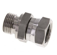 Adaptateur réducteur en acier inoxydable G 1/2'' F/M 300 Bar - Hydraulique