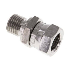 G 1/4'' F/M Stainless steel Reducing Adapter 350 Bar - Hydraulic