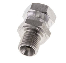 G 1/4'' F/M Stainless steel Reducing Adapter 350 Bar - Hydraulic
