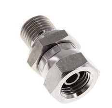 Adaptateur réducteur en acier inoxydable G 1/4'' F/M 350 Bar - Hydraulique