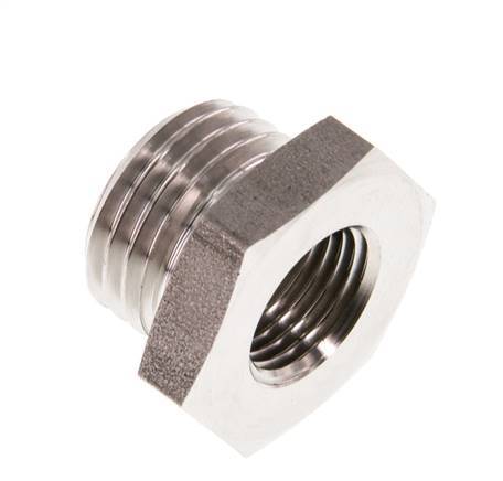 G 1/8'' x G 1/4'' F/M Stainless steel Reducing Ring 40 Bar [2 Pieces]