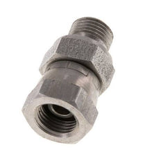 G 1/8'' F/M Stainless steel Reducing Adapter 400 Bar - Hydraulic