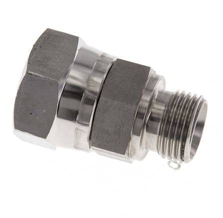 Adaptateur réducteur en acier inoxydable G 3/4'' x G 1/2'' F/M 175 Bar - Hydraulique