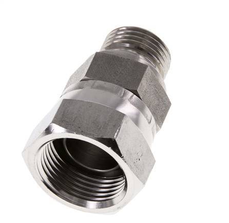 Adaptateur réducteur en acier inoxydable G 3/4'' x G 1/2'' F/M 175 Bar - Hydraulique