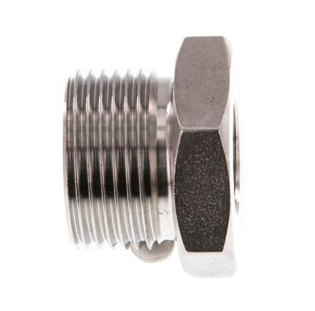 G 3/8'' x G 3/4'' F/M Bague réductrice en acier inoxydable 40 Bar