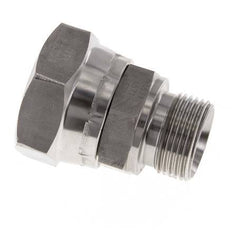 Adaptateur réducteur en acier inoxydable G 1'' x G 3/4'' F/M 150 Bar - Hydraulique