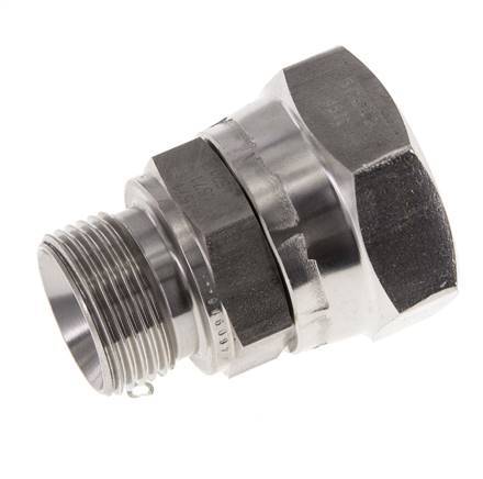 Adaptateur réducteur en acier inoxydable G 1'' x G 3/4'' F/M 150 Bar - Hydraulique