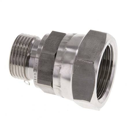 Adaptateur réducteur en acier inoxydable G 1'' x G 3/4'' F/M 150 Bar - Hydraulique