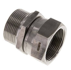 Adaptateur réducteur en acier inoxydable G 1 1/2'' F/M 125 Bar - Hydraulique