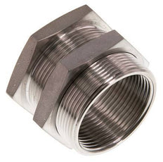 G 1 1/2'' x M54x2 F/M Stainless steel Bulkhead Fitting 40 Bar