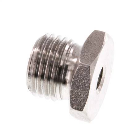 M5 x G 1/4'' F/M Bague réductrice en acier inoxydable 40 Bar