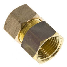 Raccord à compression droit en laiton G 1/2'' x 15mm 82 Bar DIN EN 1254-2