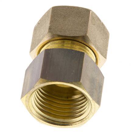 Raccord à compression droit en laiton G 1/2'' x 15mm 82 Bar DIN EN 1254-2