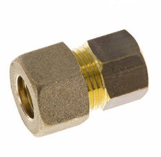 Raccord à compression droit en laiton G 1/4'' x 12mm 75 Bar DIN EN 1254-2