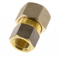 Raccord à compression droit en laiton G 1/4'' x 12mm 75 Bar DIN EN 1254-2