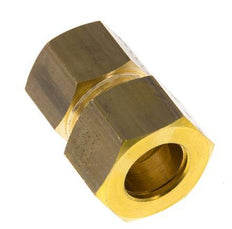 G 3/8'' x 16mm Brass Straight Compression Fitting 76 Bar DIN EN 1254-2