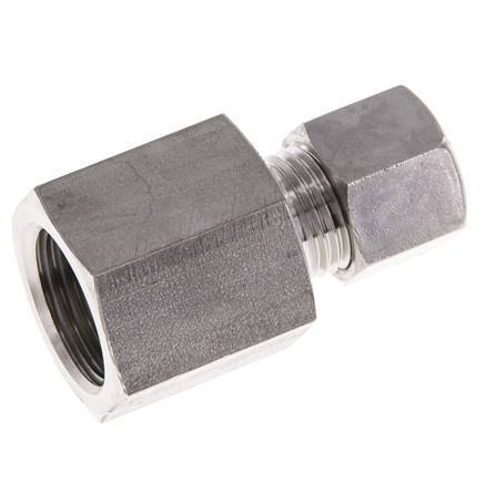 G 1/2'' x 10L Raccord à compression droit en acier inoxydable 315 Bar DIN 2353