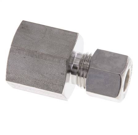 G 1/2'' x 10L Raccord à compression droit en acier inoxydable 315 Bar DIN 2353